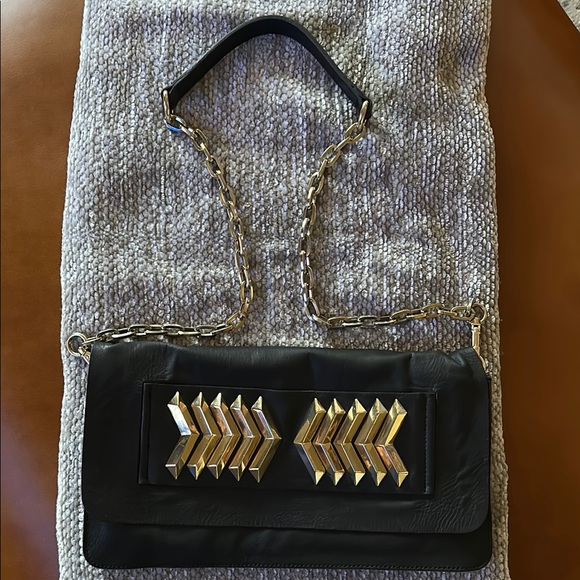 Marciano xElin Kling All Soft Leather 2-Way Clutch/Shoulder Bag - Picture 12 of 16